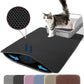 Cat Litter Mat Double Layer Pet Non Slip Big Pet Litter Box Filter MatWear Resistant Waterproof Anti-slip Cat Litter Mat
